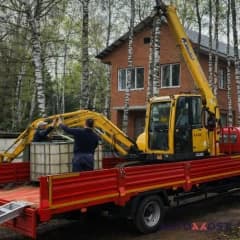 Манипулятор 5 тонн | Эвакуатор для спецтехники в Москве